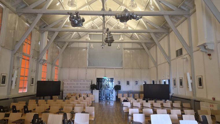 Interieur van Benedenzaal (klein) in Multifunctioneel centrum De Tuinen