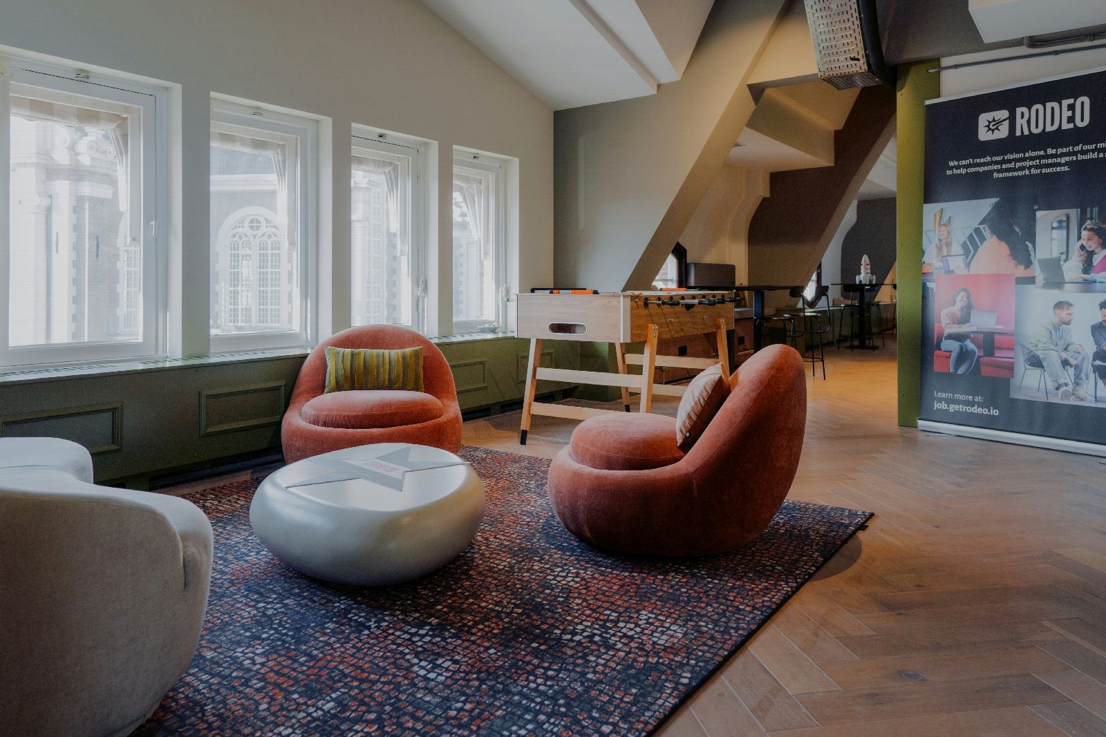 Interieur van Atelier 1 in Voormalig Schoolgebouw Noord