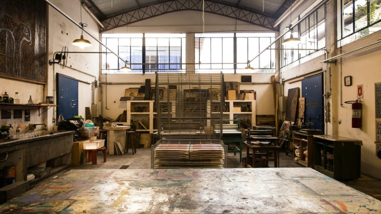 Interieur van Oefenruimte in Zorgcentrum De Klaproos
