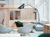 Interieur van Flexruimte begane grond in Kantoorverzamelgebouw Stationsplein