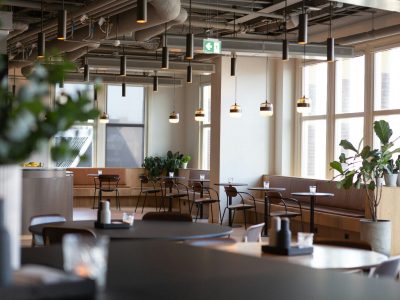Interieur van Danszaal in Sporthal Zuiderpolder