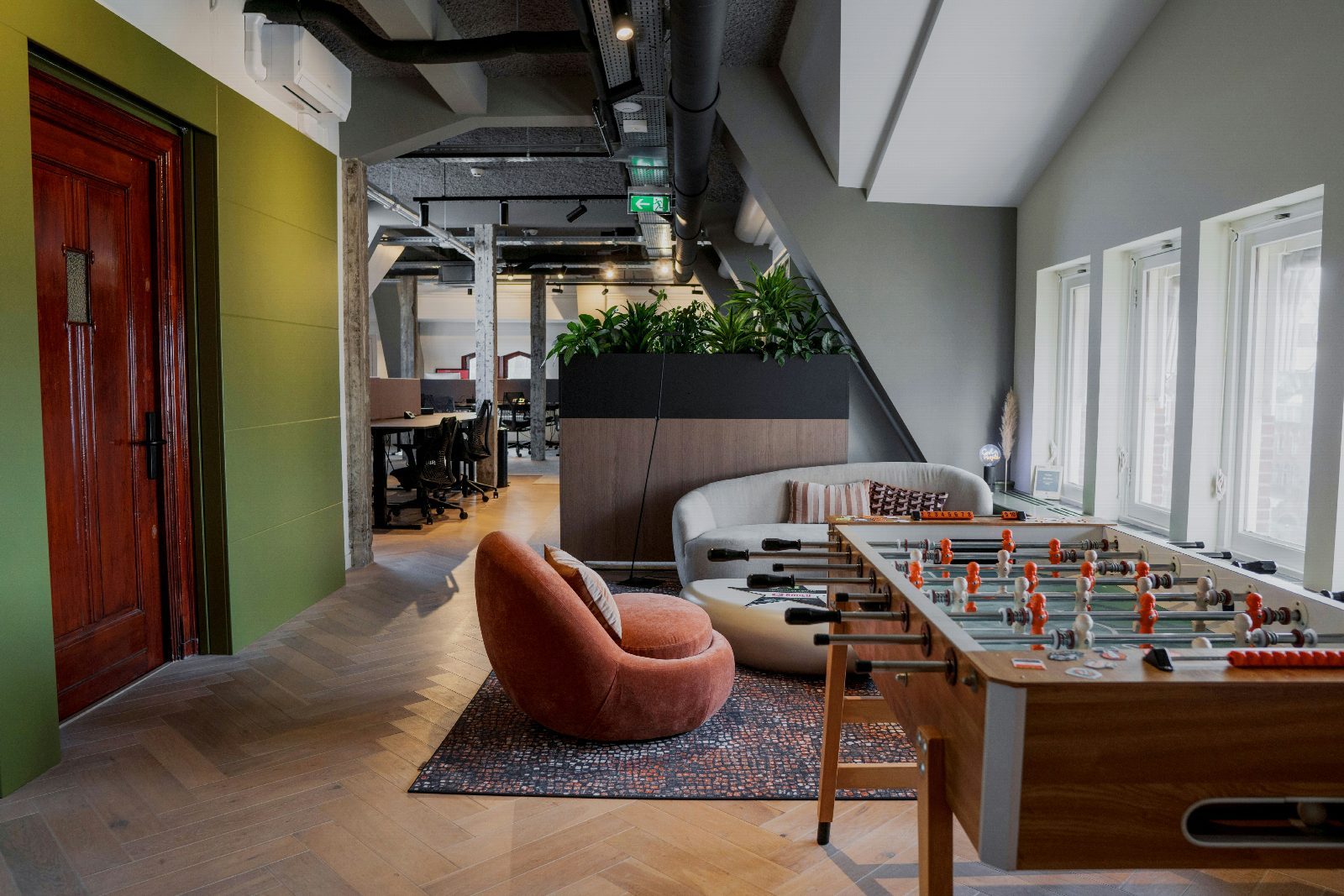 Interieur van Kantoor 2.03 in Kantoorverzamelgebouw Stationsplein
