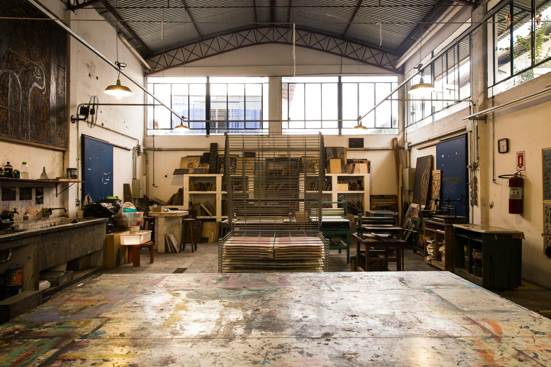 Interieur van Veldzaal in Wijkcentrum De Boei